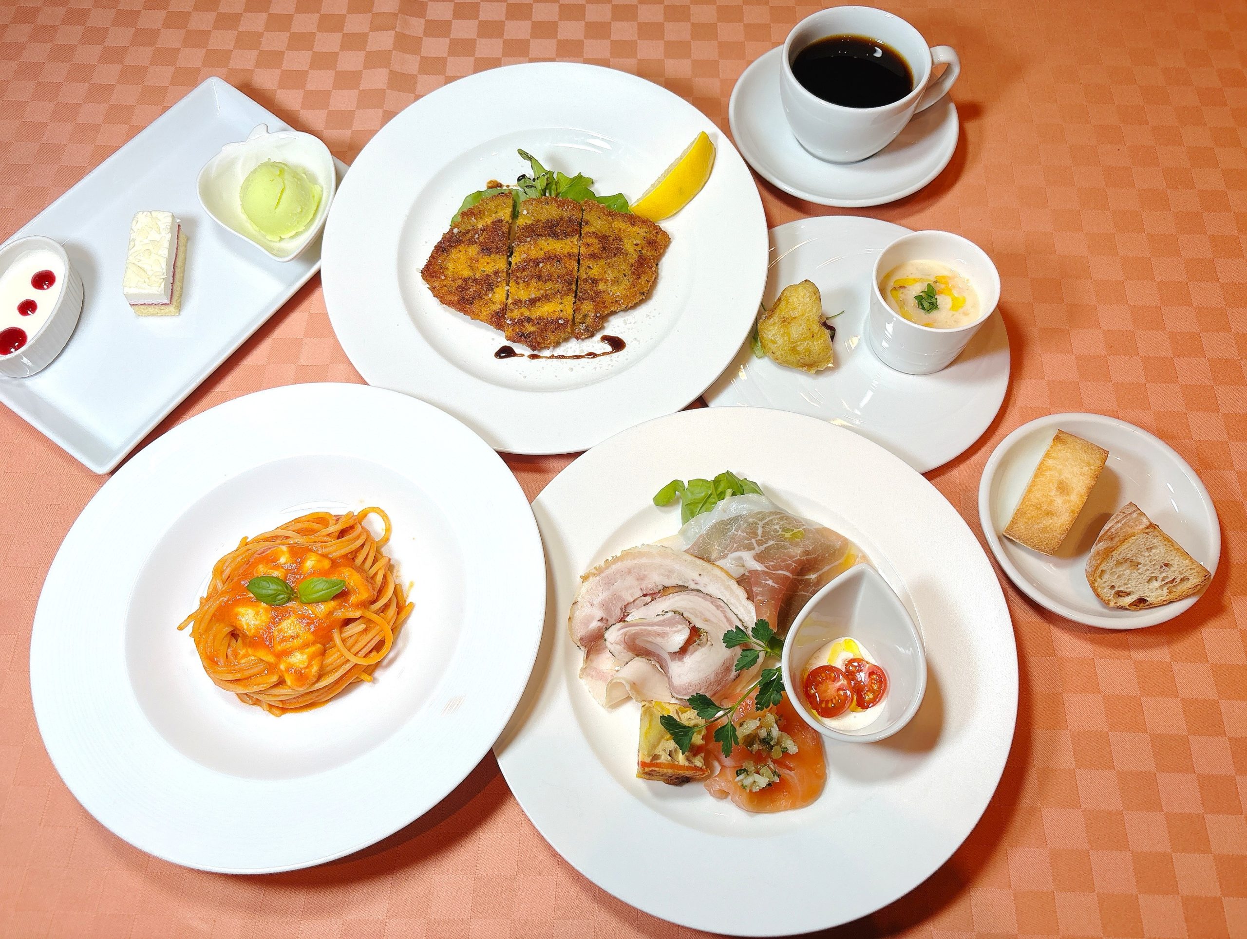 横浜駅のイタリアン　ランチコース「プランツォ」【1月】