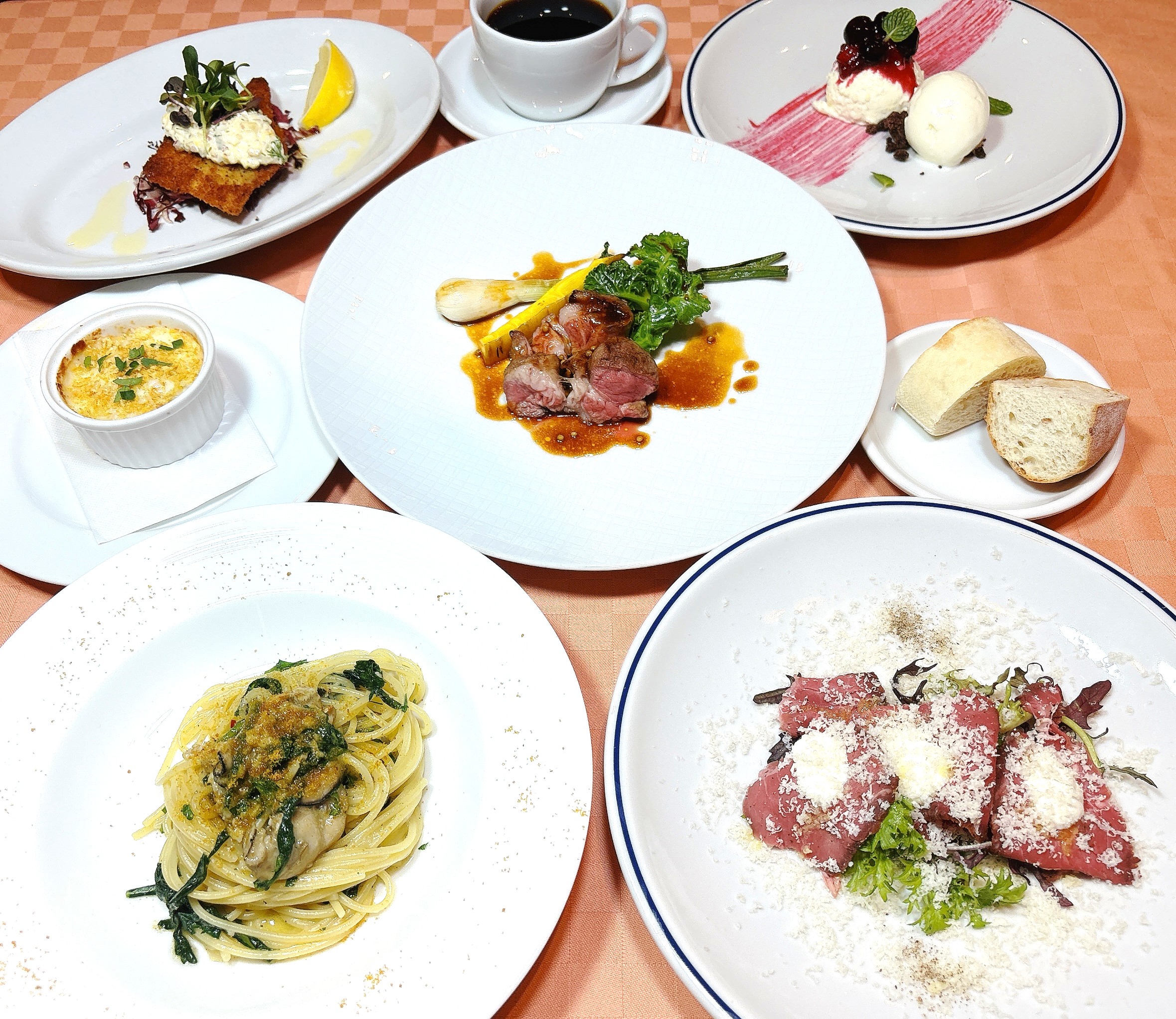 ステッラコース【2月】横浜で楽しむ本格イタリア料理