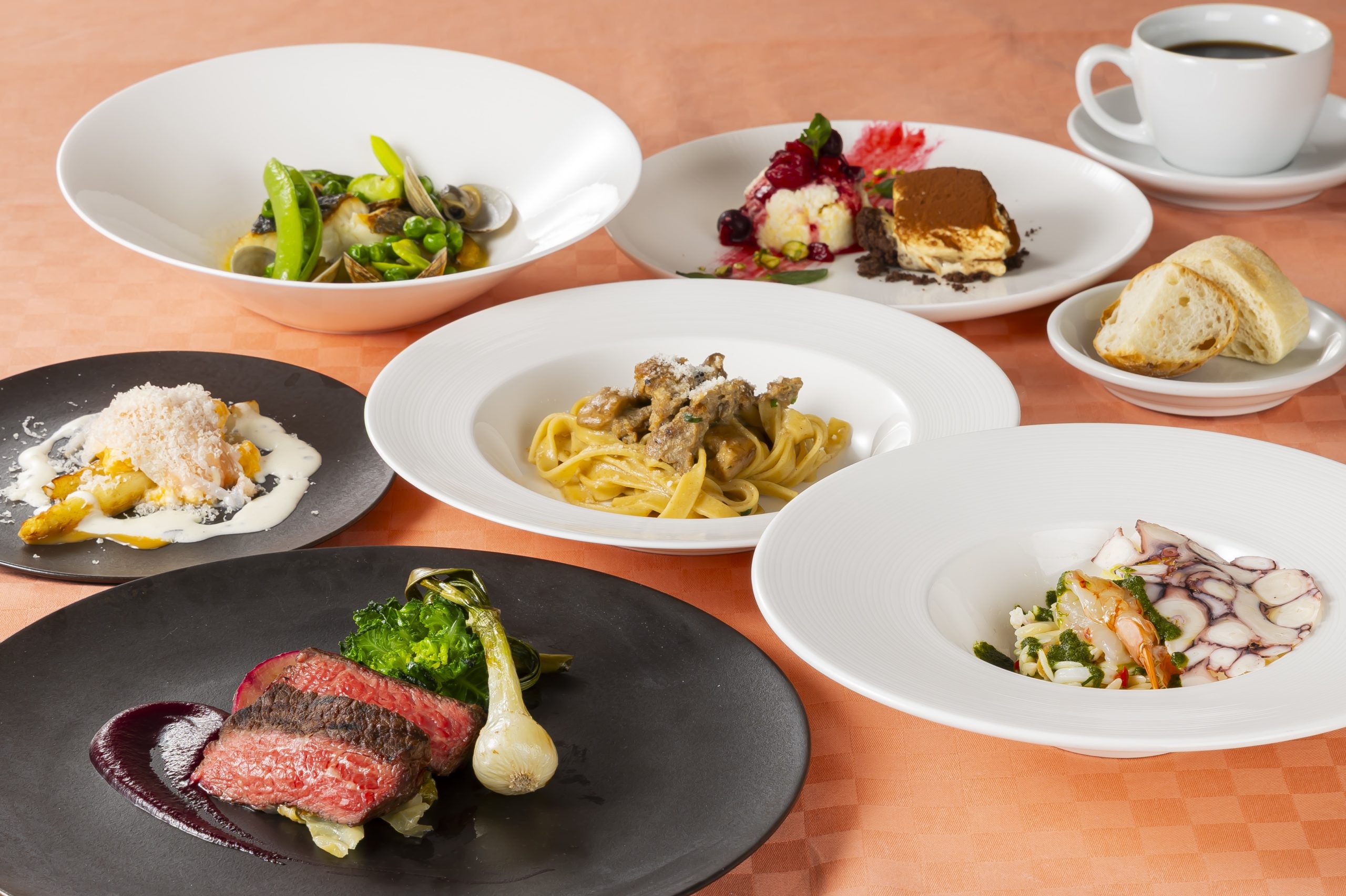 ステッラコース【3月】横浜で楽しむ本格イタリア料理