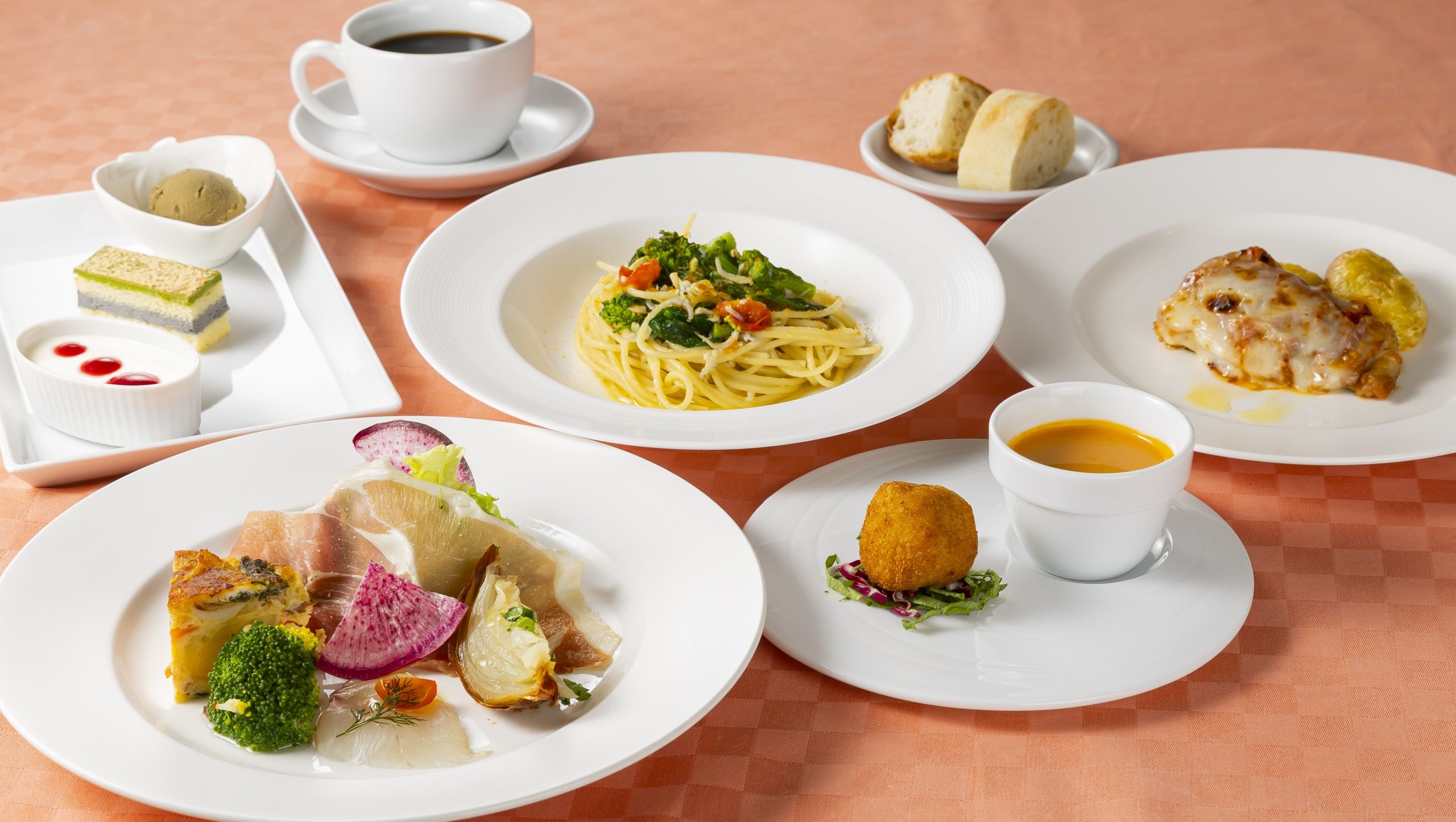 横浜駅のイタリアン　ランチコース「プランツォ」【3月】